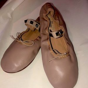 Valentino Leather Ballerina Flat